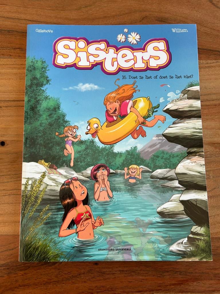 Strip Sisters - Doet ze het of doet ze het niet? (Nr 16), Boeken, Cazenove & William, Eén stripboek, Ophalen of Verzenden, Zo goed als nieuw