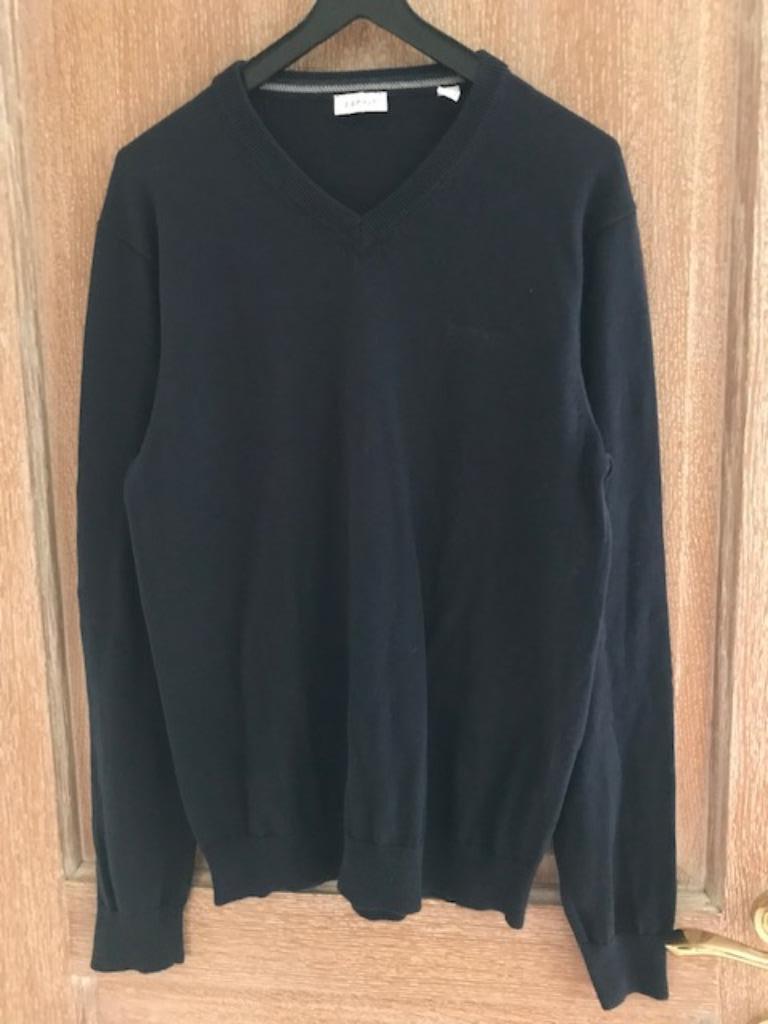 Blauwe katoenen pull ESPRIT - oksel tot oksel 48cm (nr3602), Vêtements | Hommes, Pulls & Vestes, Enlèvement ou Envoi, Comme neuf