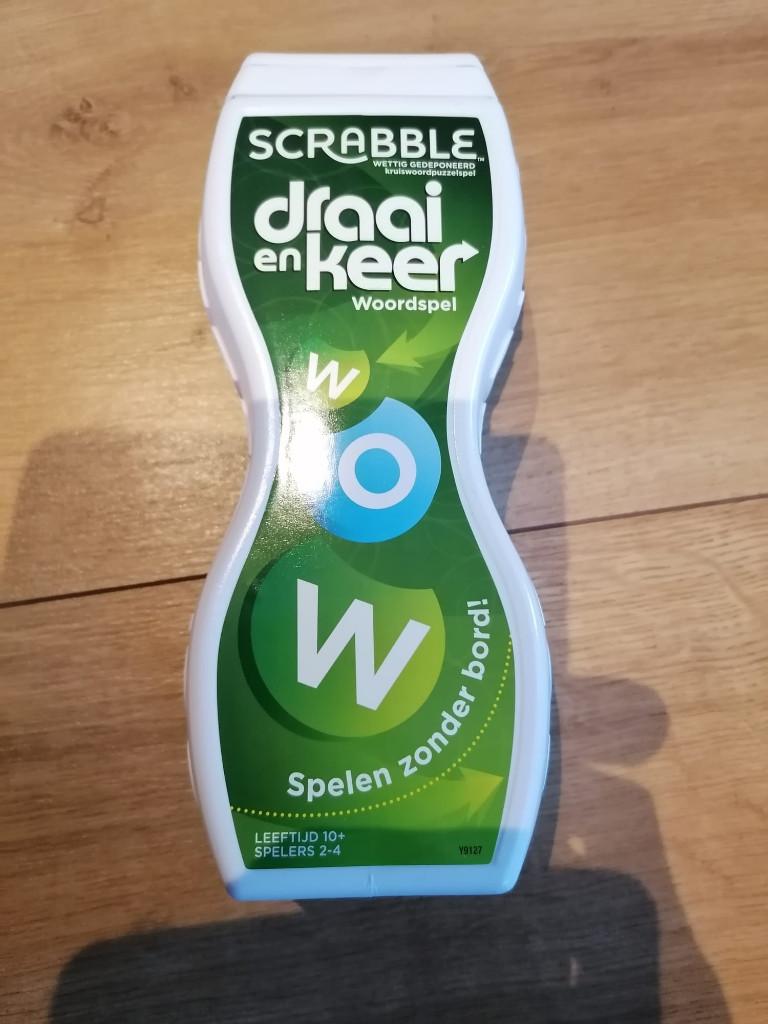Scrabble draai en keer, Ophalen, Een of twee spelers, Nieuw, Mattel games