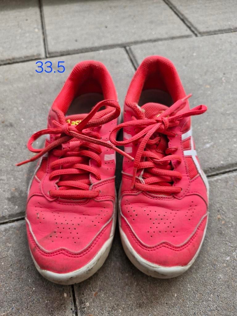 Roze sportschoenen asics, Enlèvement ou Envoi, Utilisé, Chaussures de sport
