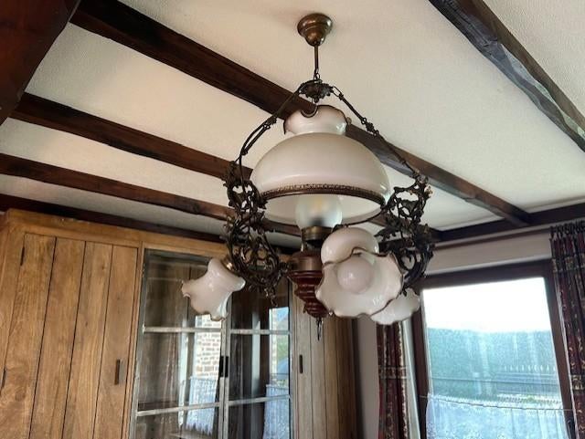 luster / hanglamp, Enlèvement, Comme neuf, Verre