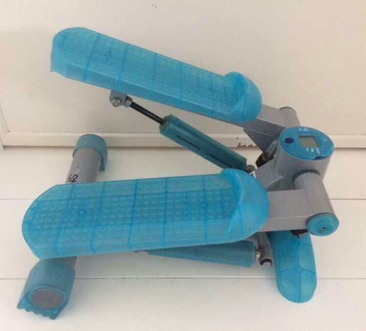 fitness stappen trainer DECATHLON ST 1000 step stepper blauw, Sport en Fitness, Fitnessmaterialen, Ophalen of Verzenden, Gebruikt