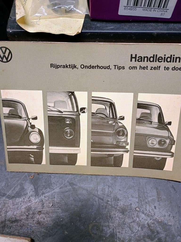 Divers manuels et livrets d'instructions pour VW Oldtimer, Enlèvement ou Envoi