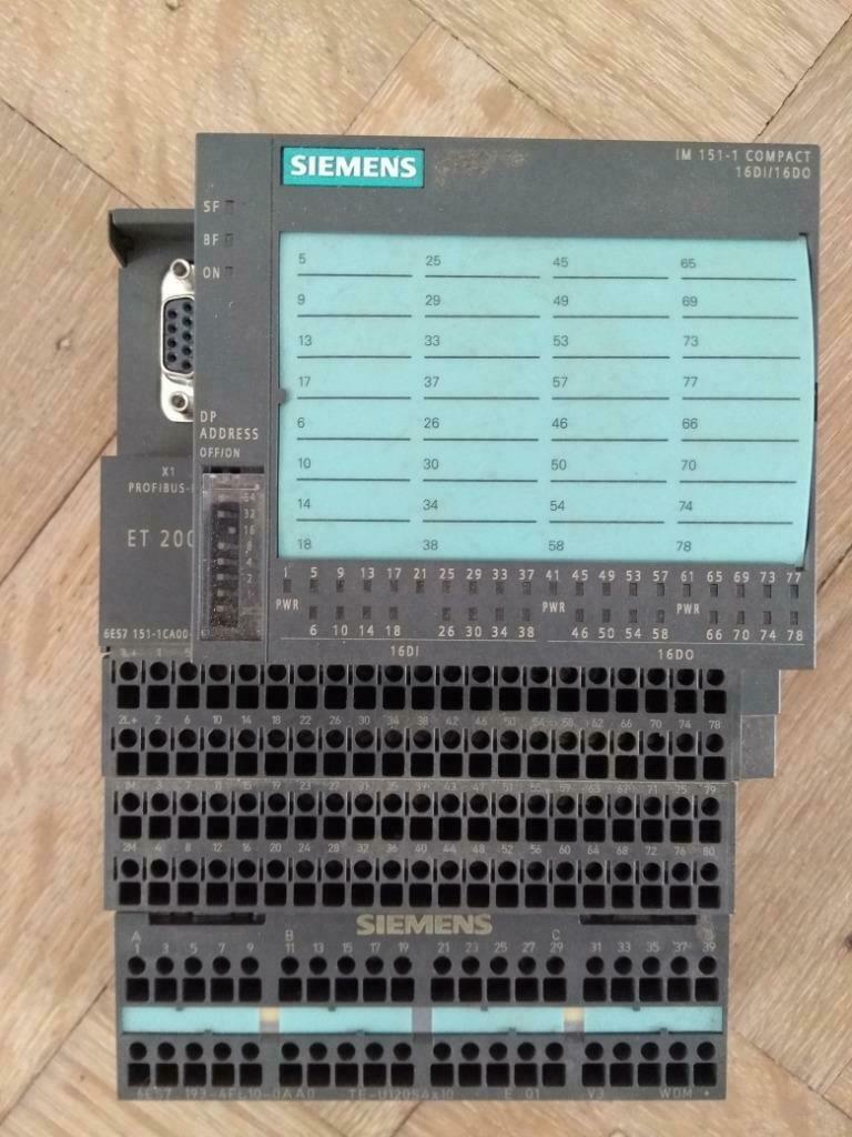 PLC Siemens S7 ET 200S IM 151-1 COMPACT 16DI/16DO, Enlèvement
