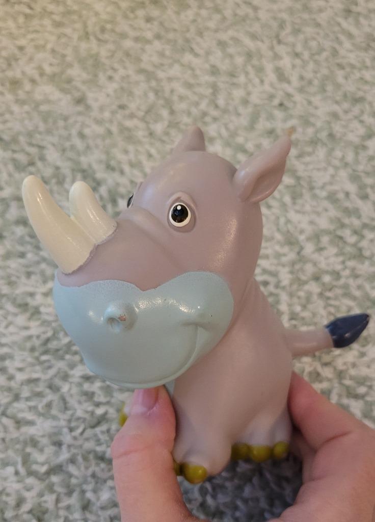 Neushoorn badspeelgoed, Ophalen, Gebruikt