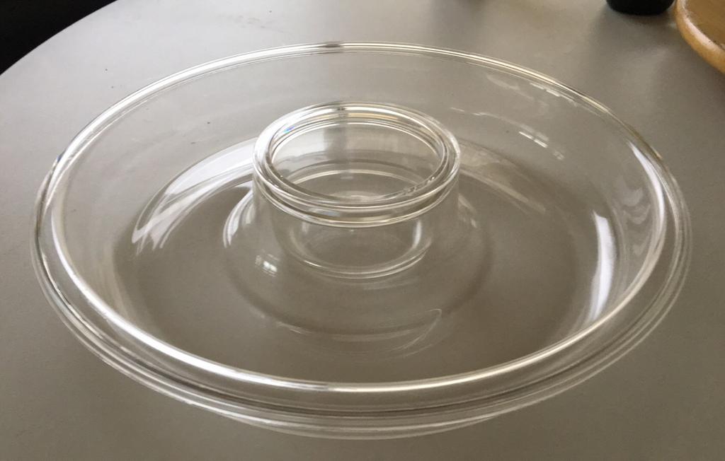 Guzinni plexiglas 15€, Ophalen, Kunststof, Schaal, Rond