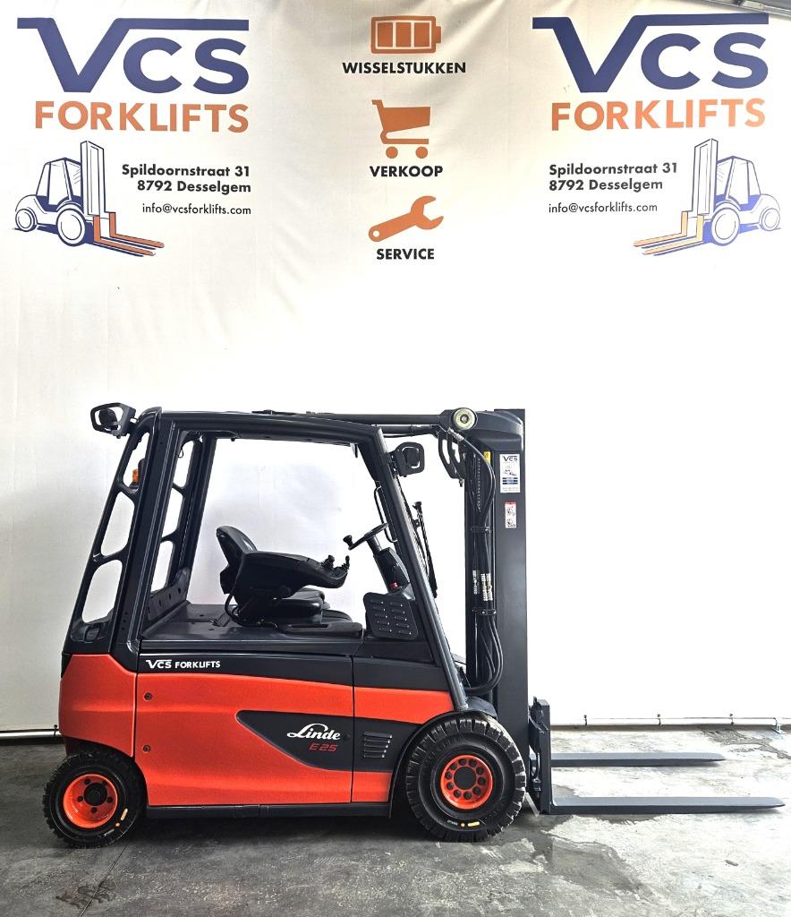 elektrische heftruck Linde 2.5 ton ALS NIEUW, Électrique, LINDE, Chariot élévateur, Enlèvement