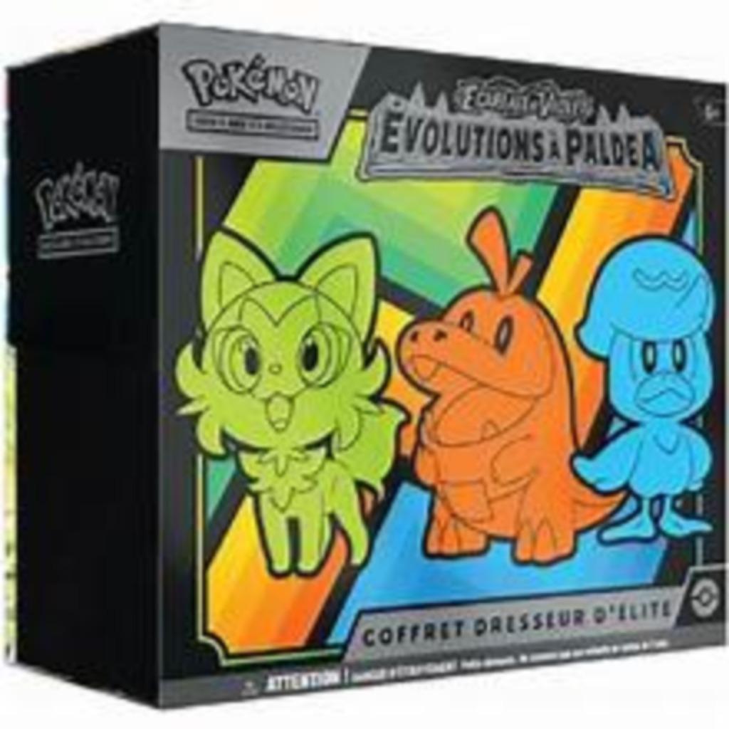 Pokémon - Coffret ETB Evolutions à Paldéa à 149€, Hobby & Loisirs créatifs, Jeux de cartes à collectionner | Pokémon, Enlèvement