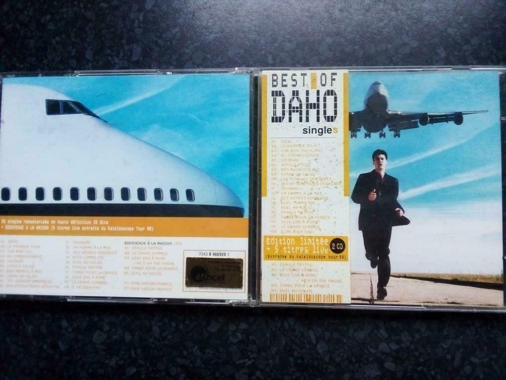 DAHO best of singles Ed limitée 2 cds.Mondial relay, Enlèvement ou Envoi