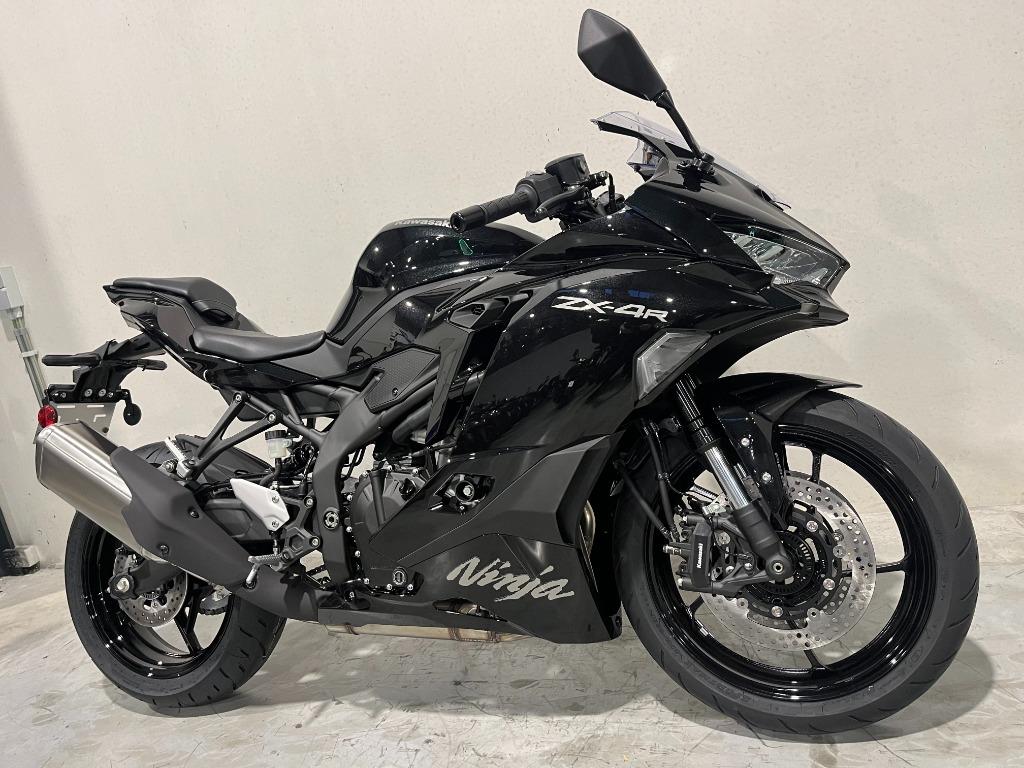 ZX4R NOIR 2025 NOUVEAU EN STOCK, Entreprise, Plus de 35 kW, Super Sport, 400 cm³