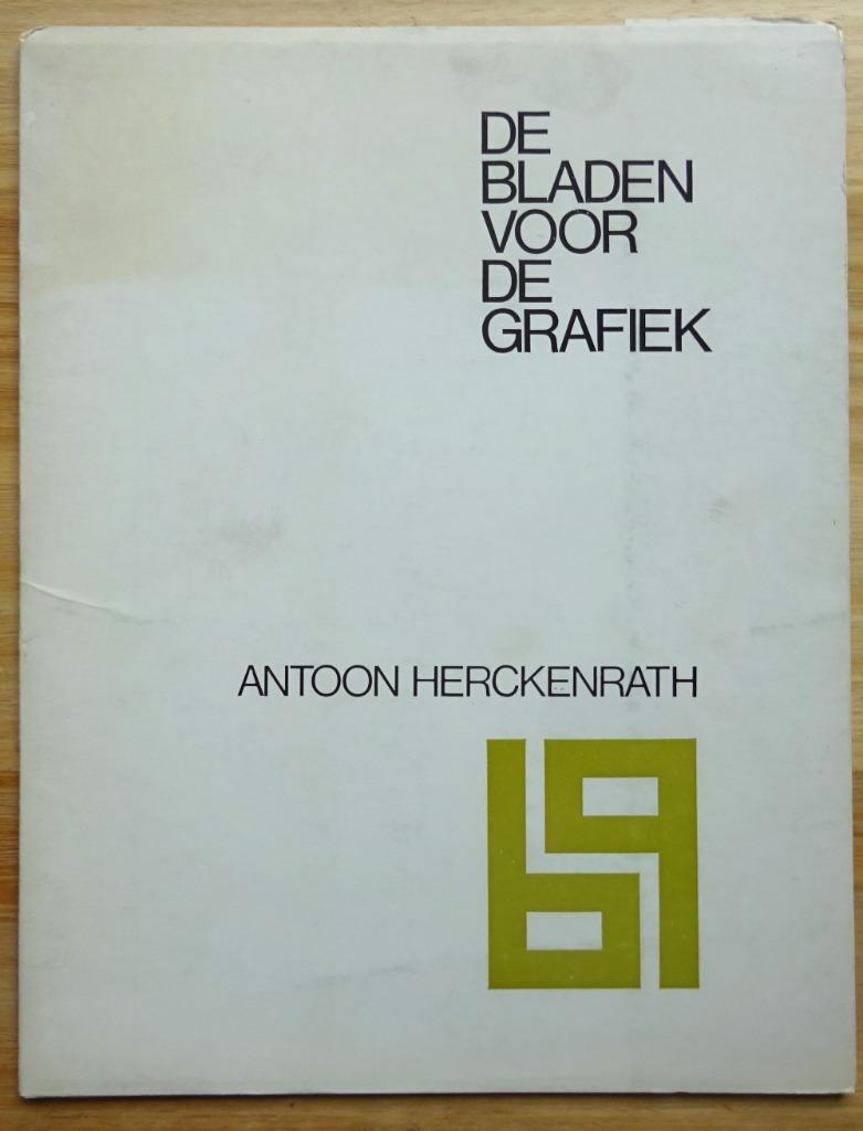 Antoon Herckenrath, de bladen voor de grafiek, 1974, Enlèvement ou Envoi, Utilisé, Peinture et dessin