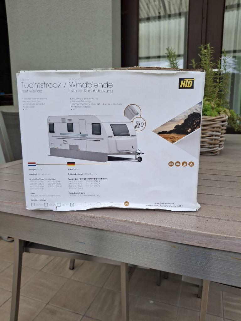 Caravan tochtstrook met wielflap, Particulier