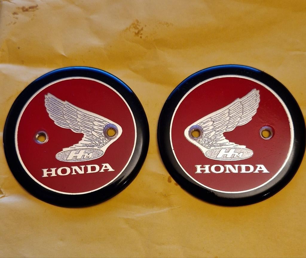 Honda Monkey Z50M Z50A SS50 nieuwe set tank emblemen, Fietsen en Brommers, Verzenden, Nieuw, Tank