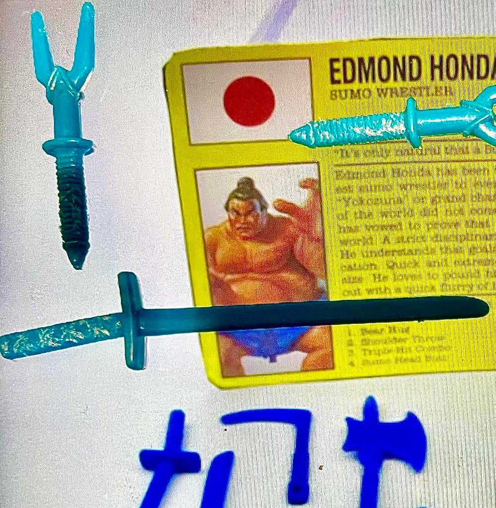 Vintage accessoires GI Joe Edmund Honda 1993, Enlèvement ou Envoi