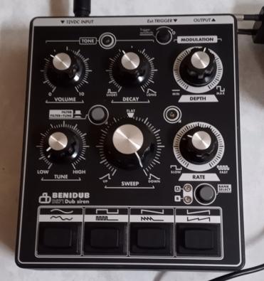 Benidub DS71 dub siren + adapter, Enlèvement ou Envoi, Comme neuf