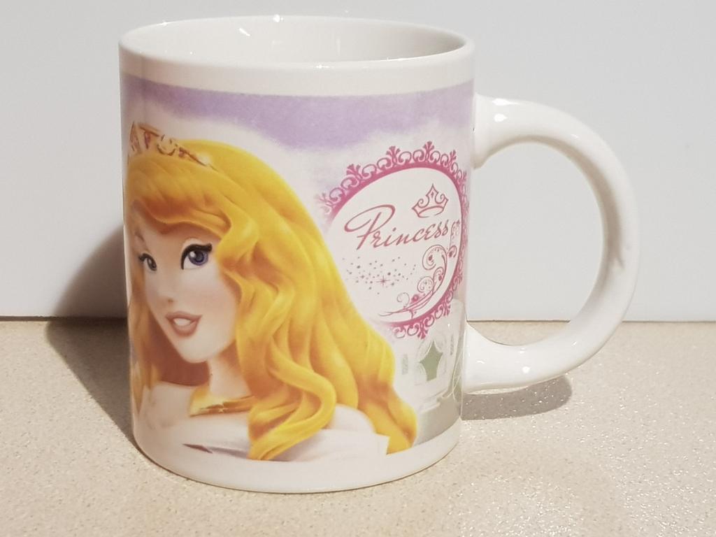 Disney Princess mok mug tas kop, Ophalen of Verzenden, Assepoester of Belle, Gebruikt, Servies
