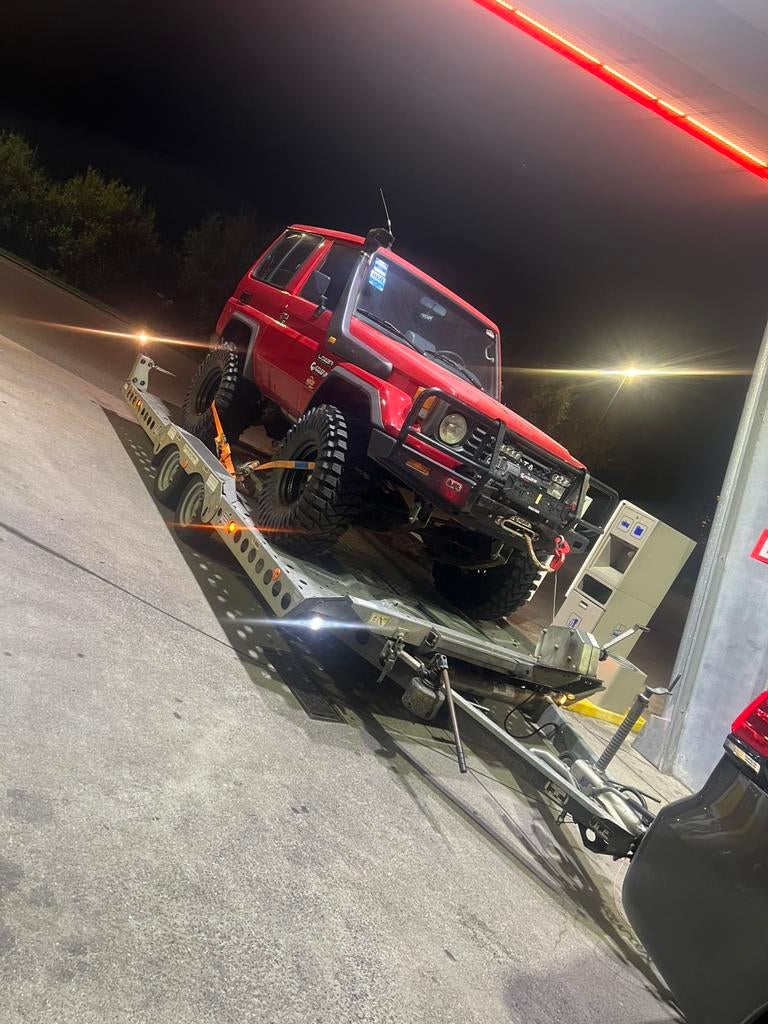 Autotransporter TE HUUR, Ophalen