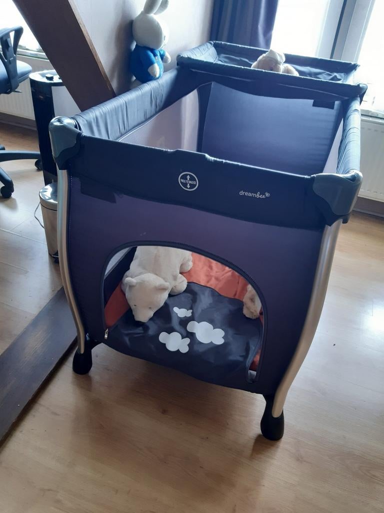 Reisbed campingbed kind peuter baby, Kinderen en Baby's, Babywiegjes en Ledikanten, Ophalen, Zo goed als nieuw