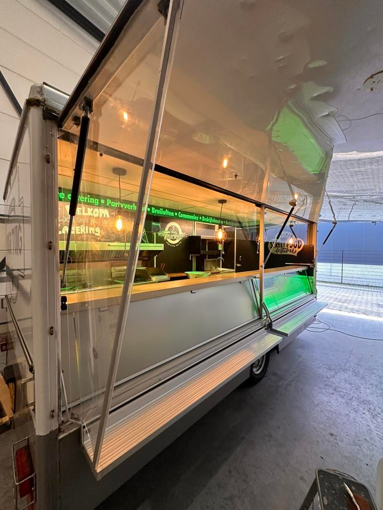 Borco hohns verkoopwagen FOODTRUCK 451-a24 PITCO COMPLEET, Ophalen