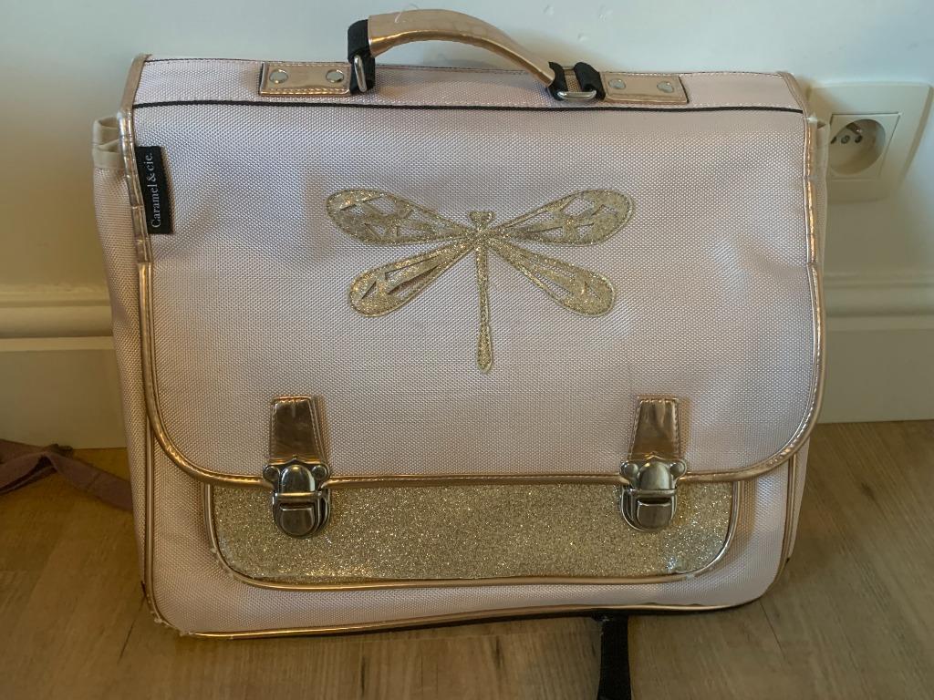 Cartable Caramel & Cie, Bijoux, Sacs & Beauté, Sacs | Cartables, Utilisé, Porte-documents ou Cartable, 40 à 50 cm, 30 à 40 cm