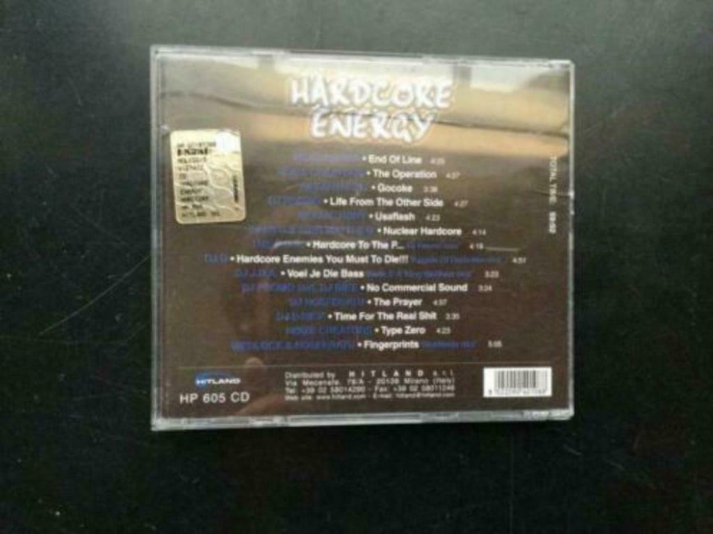 CD “Hardcore Energy”, Enlèvement ou Envoi
