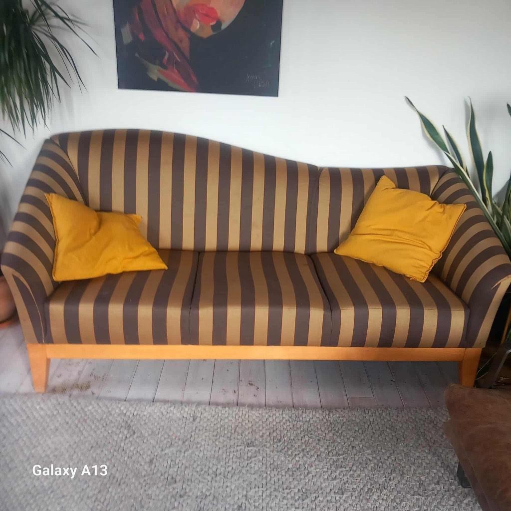 Meubels, Huis en Inrichting, Ophalen, Driepersoons, Stof