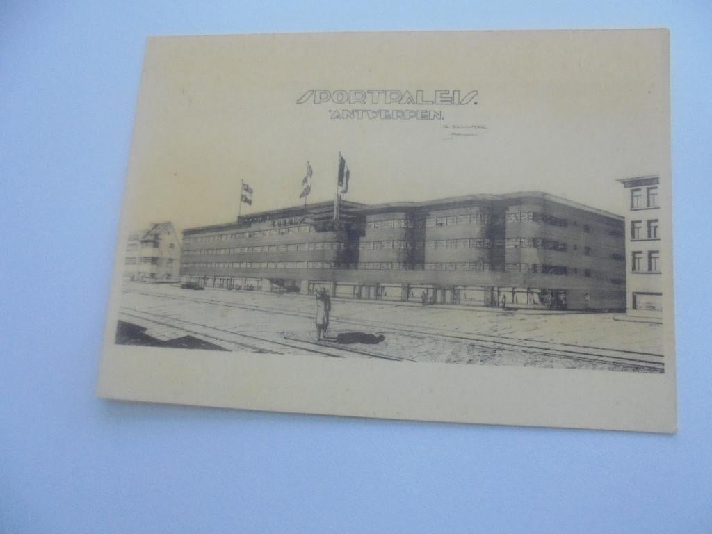 deurne - sportpaleis, Verzamelen, Postkaarten | België, Ophalen of Verzenden, 1940 tot 1960, Ongelopen, Antwerpen