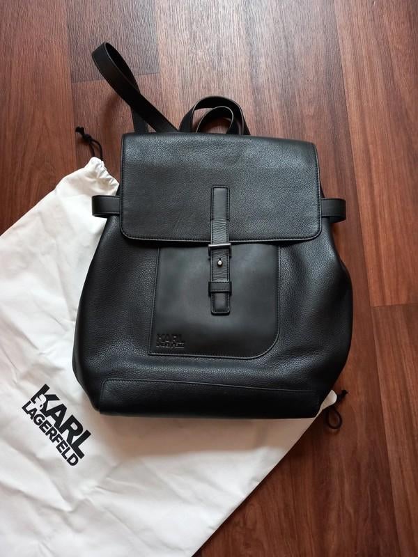 KARL LAGERFELD rugzak, uniseks, Handtassen en Accessoires, Ophalen, Nieuw, Zwart, Overige typen