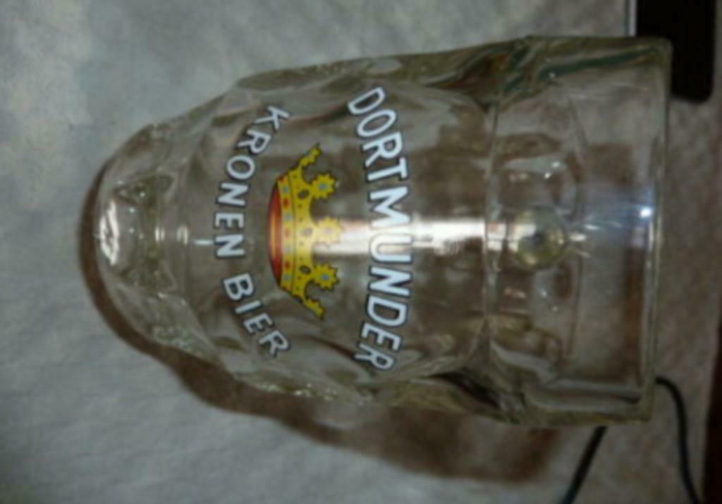 bier glas / bier pul DORTMUNDER KRONEN BIER 0,25L, Enlèvement ou Envoi, Utilisé, Verre à bière