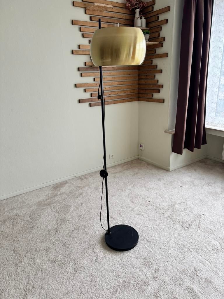 Lampe doré, Maison & Meubles, Enlèvement, Comme neuf