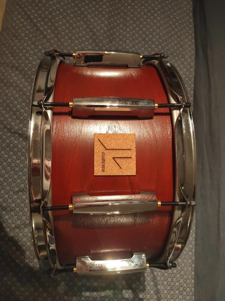 Custom Cherry snare, Muziek en Instrumenten, Ophalen of Verzenden, Zo goed als nieuw, Pearl