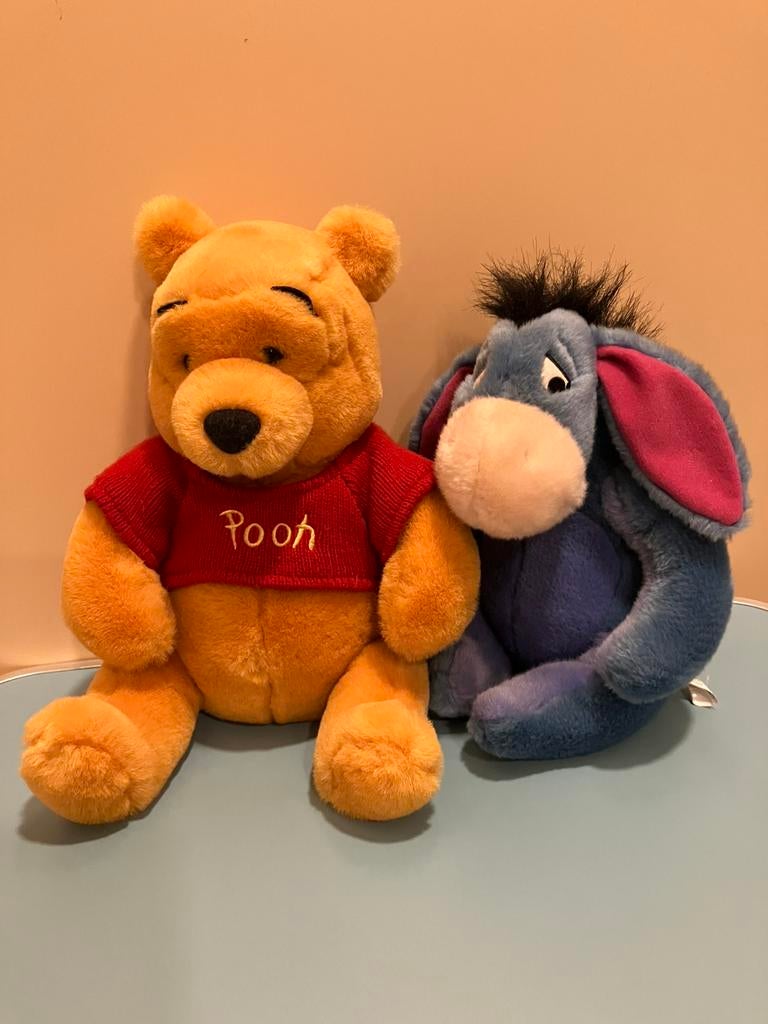 Winnie l'ourson et Bourriquet ensemble pour 6€, Enlèvement ou Envoi, Comme neuf