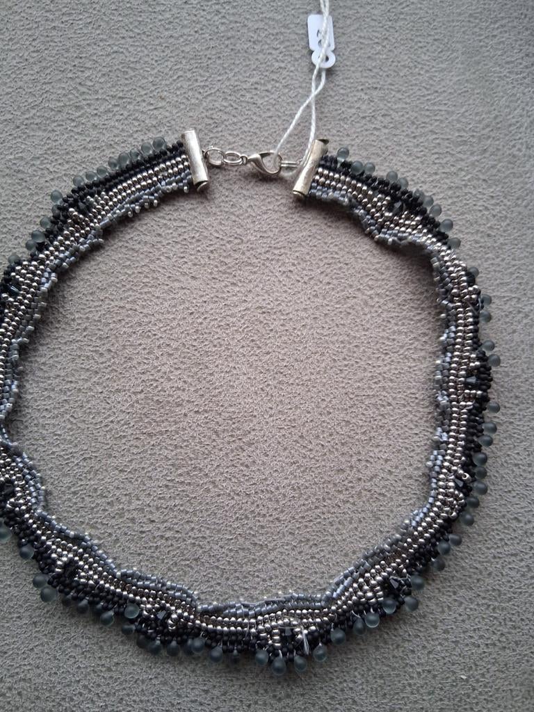 Ketting met swarovski parels handgemaakt, Ophalen of Verzenden