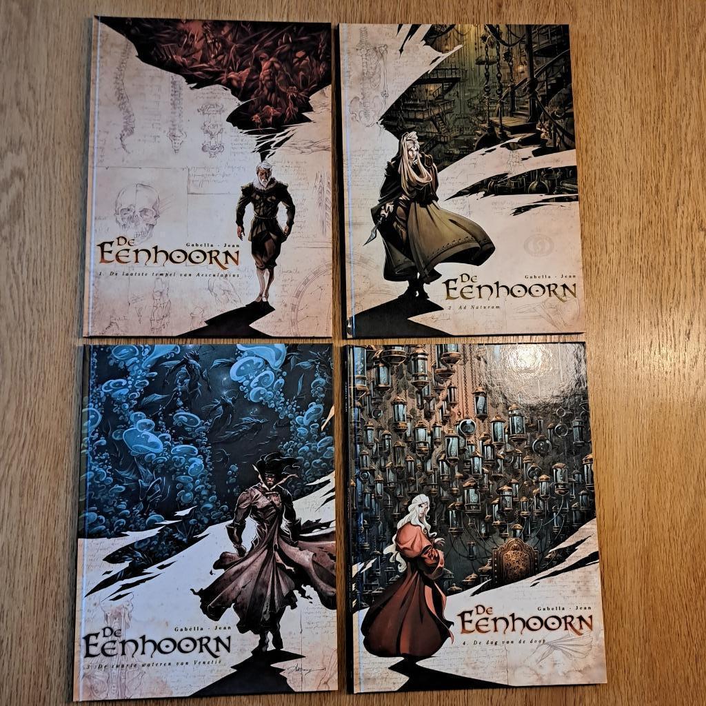De Eenhoorn - volledige stripreeks, Boeken, Complete serie of reeks, Ophalen, Zo goed als nieuw
