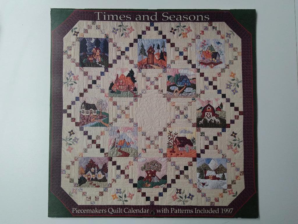 Calendrier Piecemakers 1997 + patrons, Hobby & Loisirs créatifs, Enlèvement ou Envoi, Neuf, Autres types