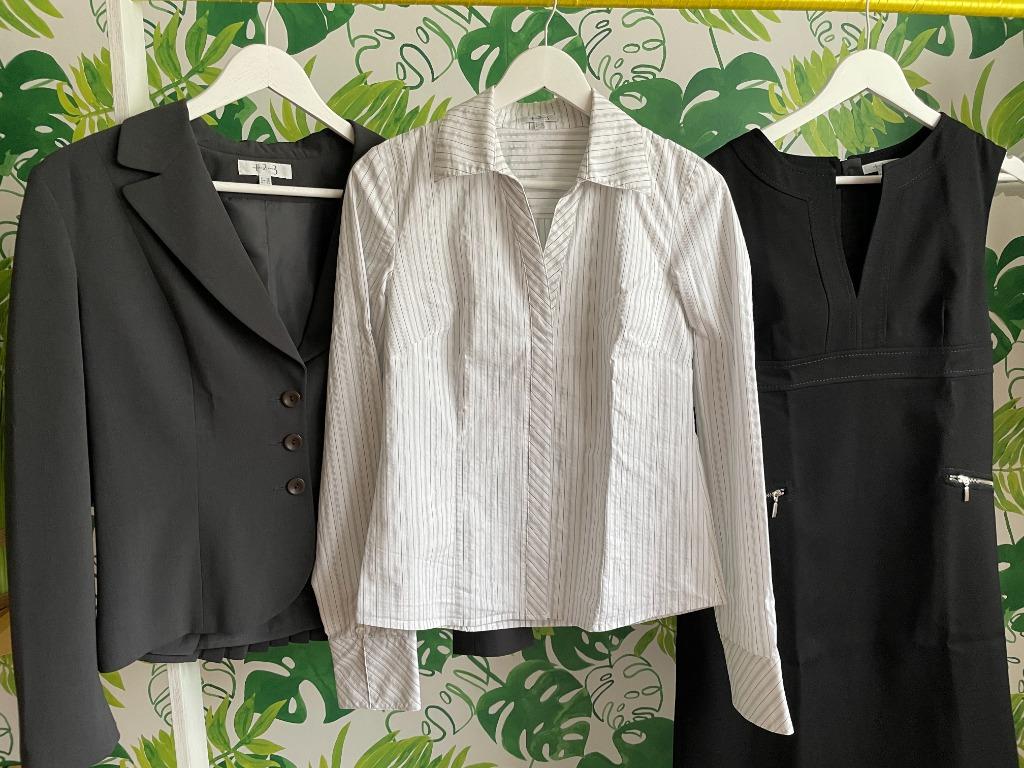 merkkledij 123 - gekleed jasje en jurk - 38 - GRATIS blouse, Vêtements | Femmes, Envoi, Comme neuf, Taille 38/40 (M)