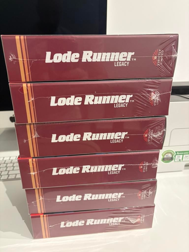 Lot de 6 x Loderunner Legacy - Édition Collector (Switch), Consoles de jeu & Jeux vidéo, Jeux | Nintendo Switch, Neuf, Enlèvement ou Envoi