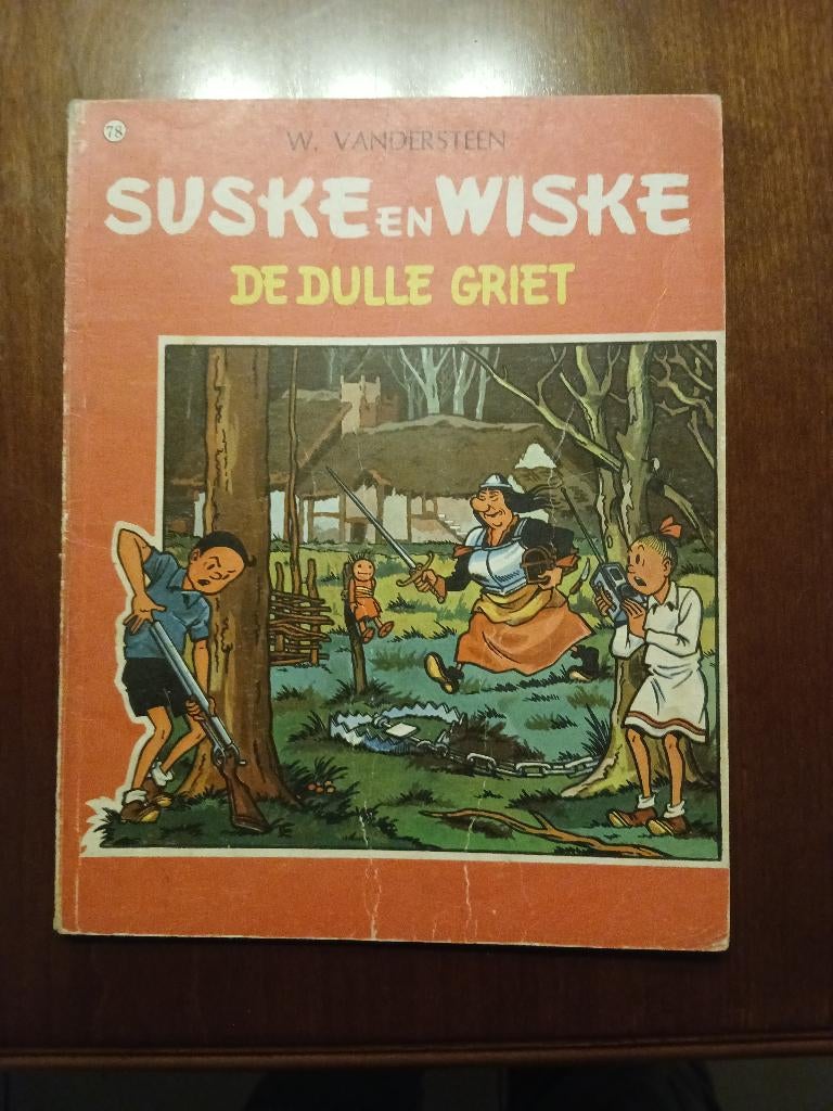 Suske en Wiske VK78 De dulle griet 1ste druk, Boeken, Stripverhalen, Gelezen, Eén stripboek, Ophalen of Verzenden
