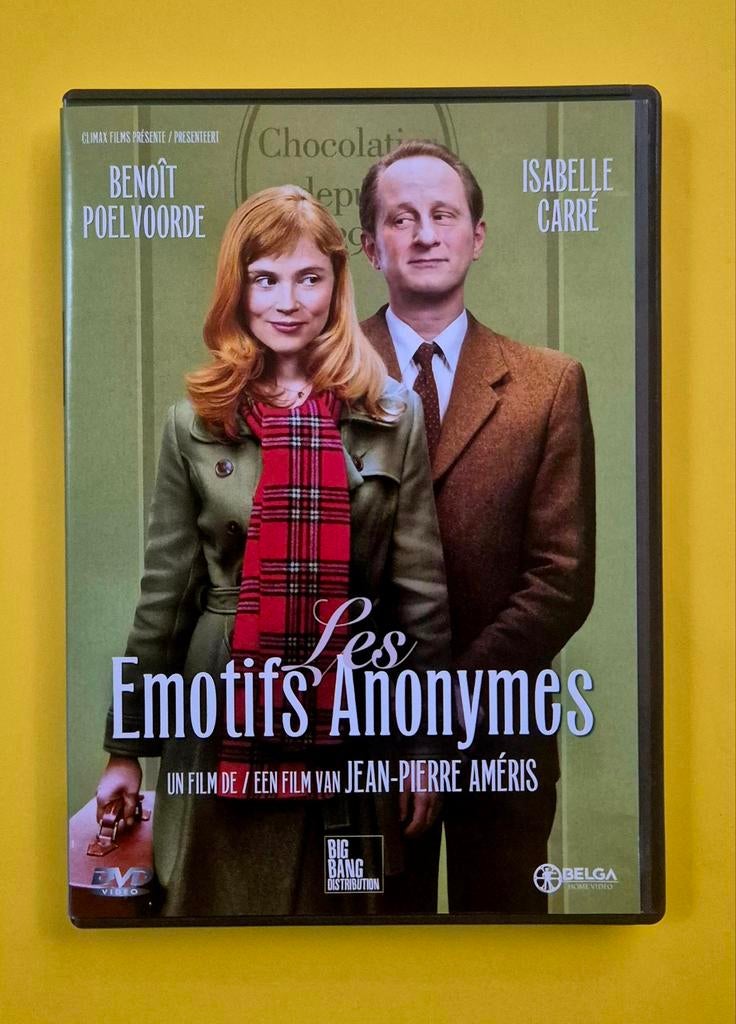 DVD 📀 Les émotifs anonymes - Benoît Poelvoorde V2, Alle leeftijden, Ophalen of Verzenden, Gebruikt, Romantische komedie