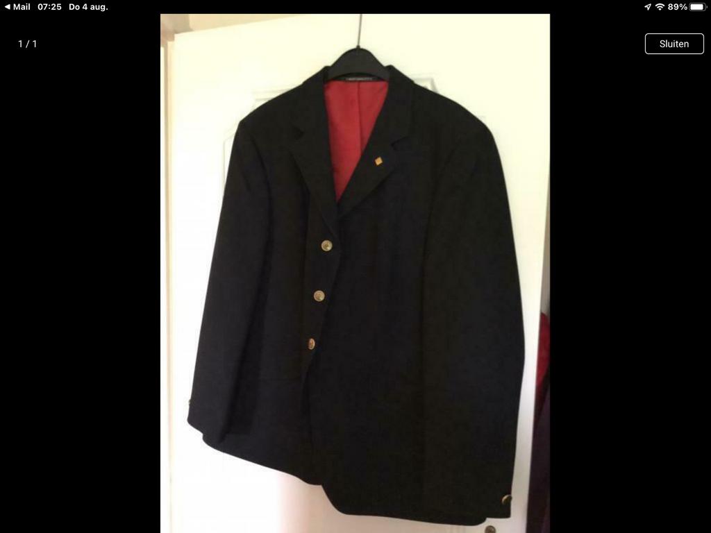 Dameswedstrijdvest dressuur maat 48 Eurostar, Dressuur, Ophalen of Verzenden, Zo goed als nieuw, Dames