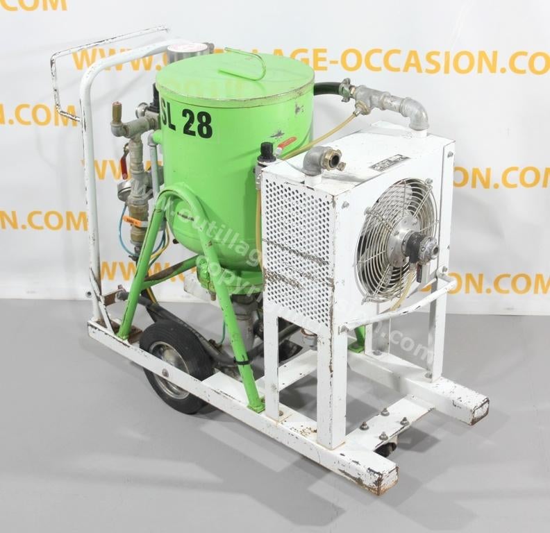 Aerogommeuse Hydrogommeuse ACF SL 28, Envoi