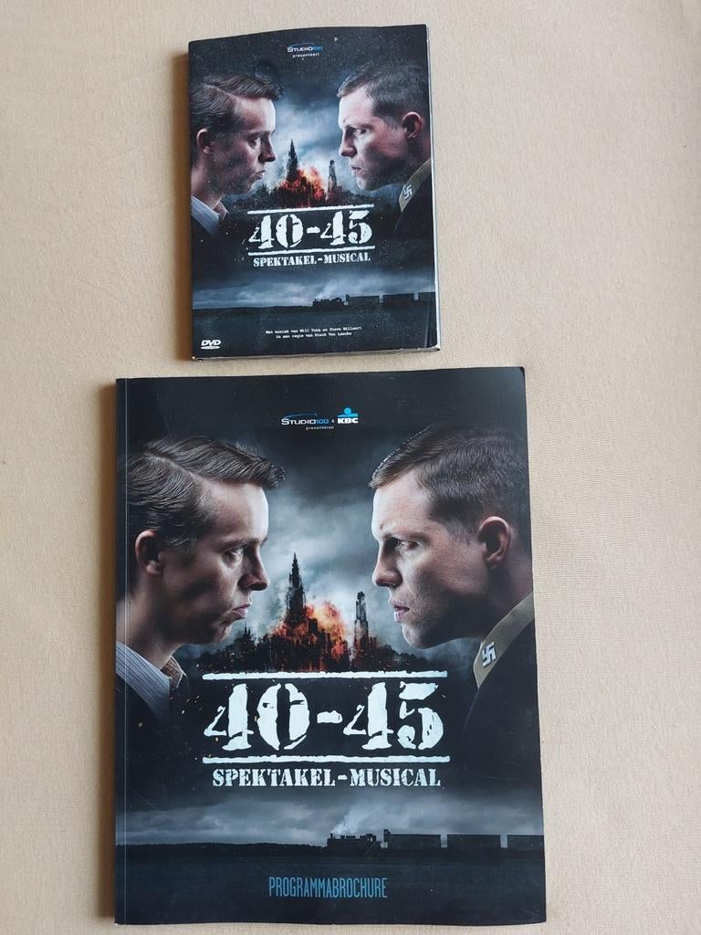 40-45 Spektakel-Musical, Cd's en Dvd's, Verzenden, Zo goed als nieuw