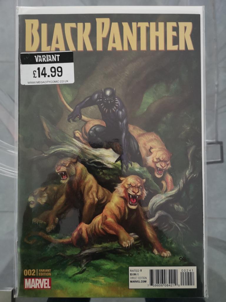 Black Panther (vol.6) #2 Frank Cho (1:25) variant, Eén comic, Ophalen of Verzenden, Nieuw