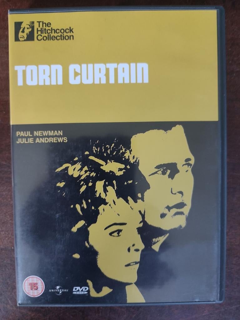 DVD : TORN CURTAIN  (THE HITCHCOCK COLLECTION), Ophalen of Verzenden, Zo goed als nieuw