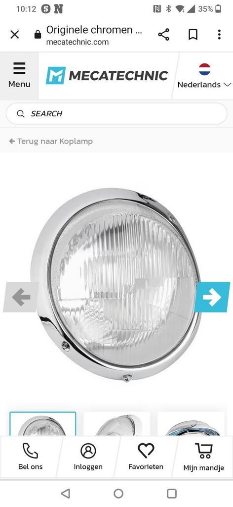 Porsche 911 koplampen gevraagd., Auto-onderdelen, Ophalen of Verzenden, Porsche