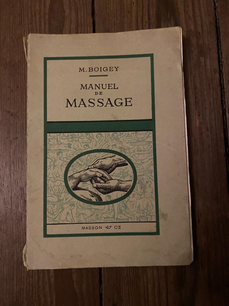 Manuel de massage, Enlèvement ou Envoi, Utilisé