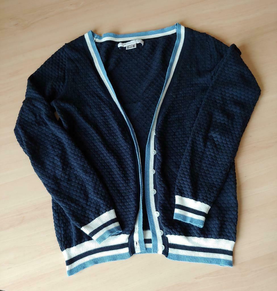 Donkerblauwe gilet maat 34-36, Ophalen of Verzenden, Gedragen, Maat 34 (XS) of kleiner, Blauw