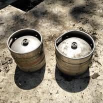 2 Fûts à bière vide 30l, Ophalen