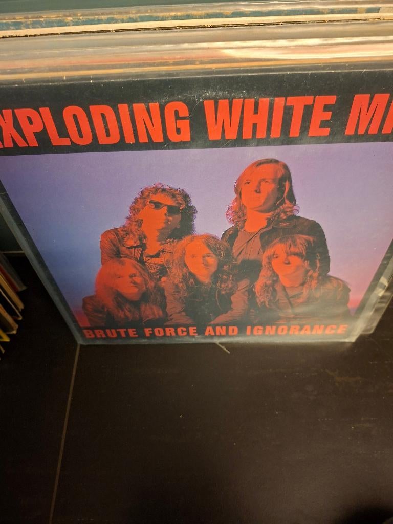 lp - exploding white mice - brute force and ignorance -bak 1, Ophalen of Verzenden, Gebruikt