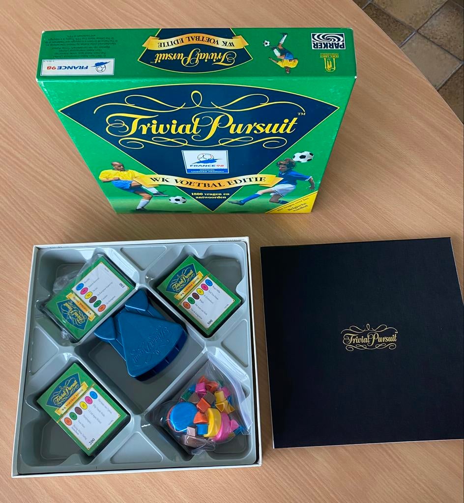 Trivial Pursuit (1997) WK voetbal France 1998 Belgische edit, Ophalen of Verzenden